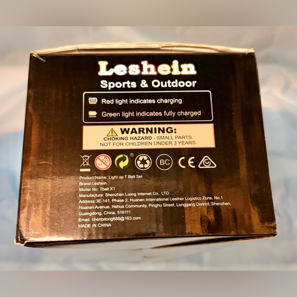 LED Light Up Tee Ball Set for Toddlers Rechargeable PINK Brand New - Picture 8 of 11